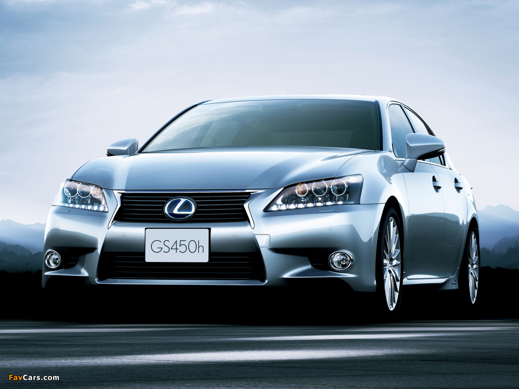 Lexus GS 450h JP-spec 2012 wallpapers (1024 x 768)