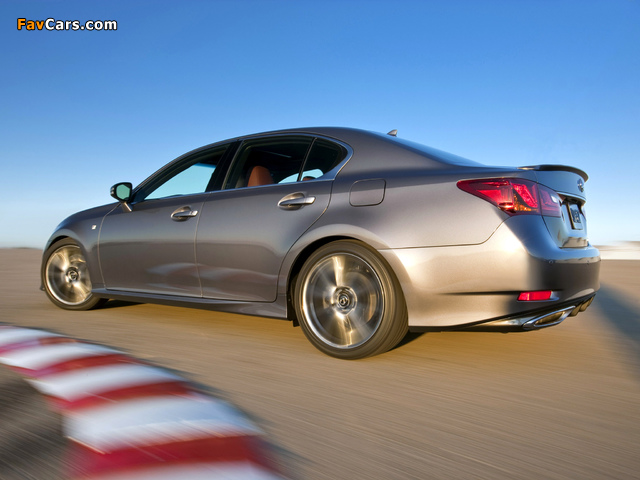 Lexus GS 350 F-Sport 2012 wallpapers (640 x 480)