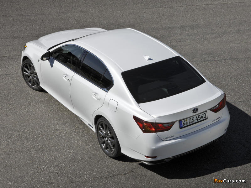 Lexus GS 450h F-Sport EU-spec 2012 wallpapers (800 x 600)
