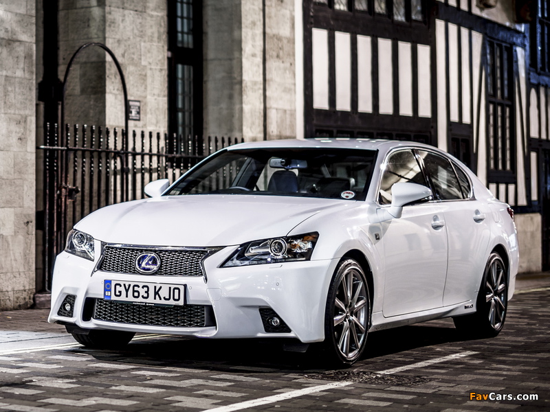 Lexus GS 300h F-Sport UK-spec 2013 wallpapers (800 x 600)