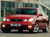 Photos of Lexus GS 300 UK-spec 1997–2004