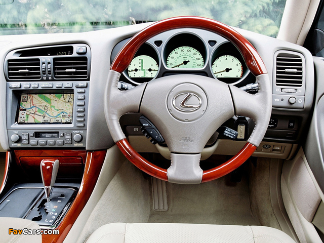 Photos of Lexus GS 430 UK-spec 2000–04 (640 x 480)