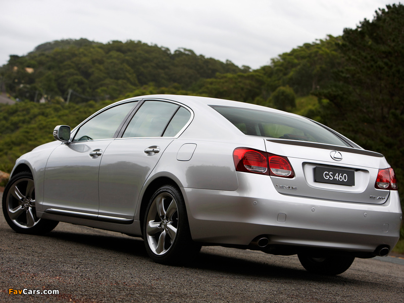 Photos of Lexus GS 460 AU-spec 2008–12 (800 x 600)