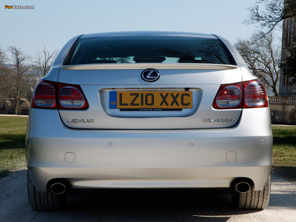 Photos of Lexus GS 450h UK-spec 2009–11 (1024 x 768)