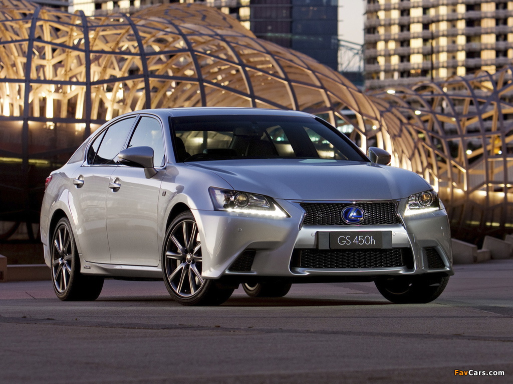 Photos of Lexus GS 450h F-Sport AU-spec 2012 (1024 x 768)