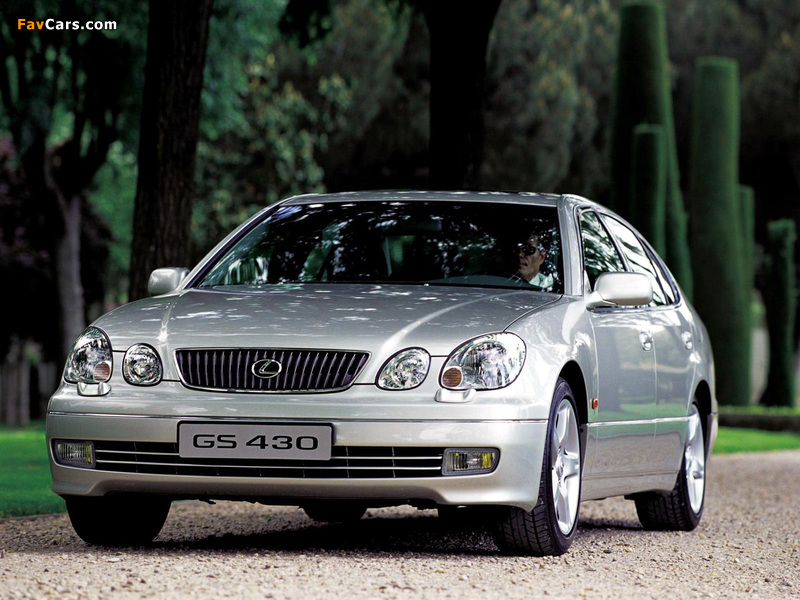 Pictures of Lexus GS 430 EU-spec 2000–04 (800 x 600)