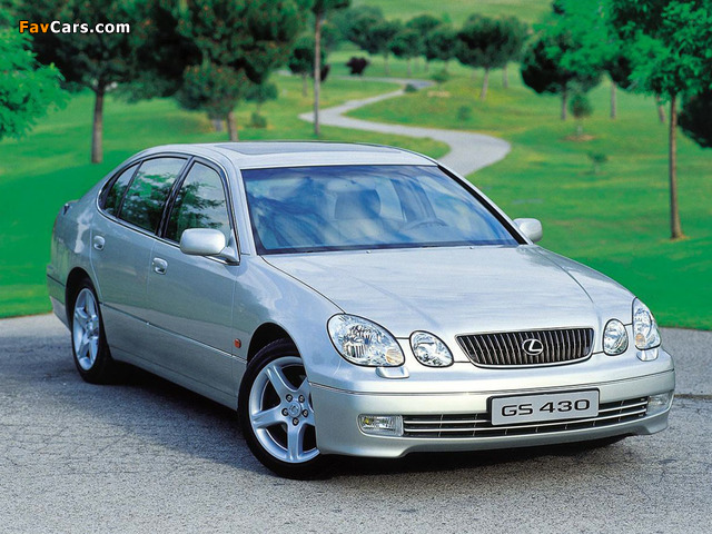 Pictures of Lexus GS 430 EU-spec 2000–04 (640 x 480)