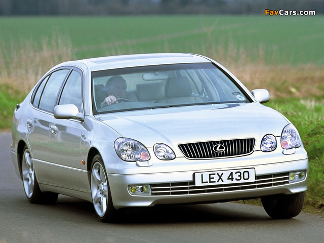 Pictures of Lexus GS 430 UK-spec 2000–04 (640 x 480)