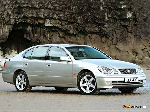 Pictures of Lexus GS 430 UK-spec 2000–04 (640 x 480)