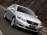 Pictures of Lexus GS 450h AU-spec 2006–08