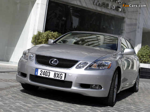 Pictures of Lexus GS 450h EU-spec 2006–08 (640 x 480)