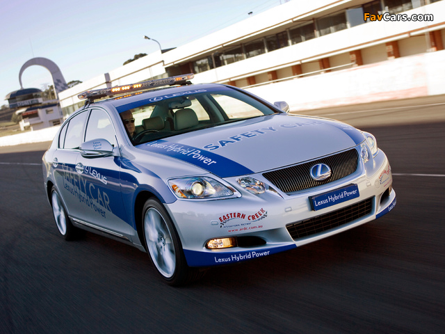 Pictures of Lexus GS 450h Pace Car 2009 (640 x 480)