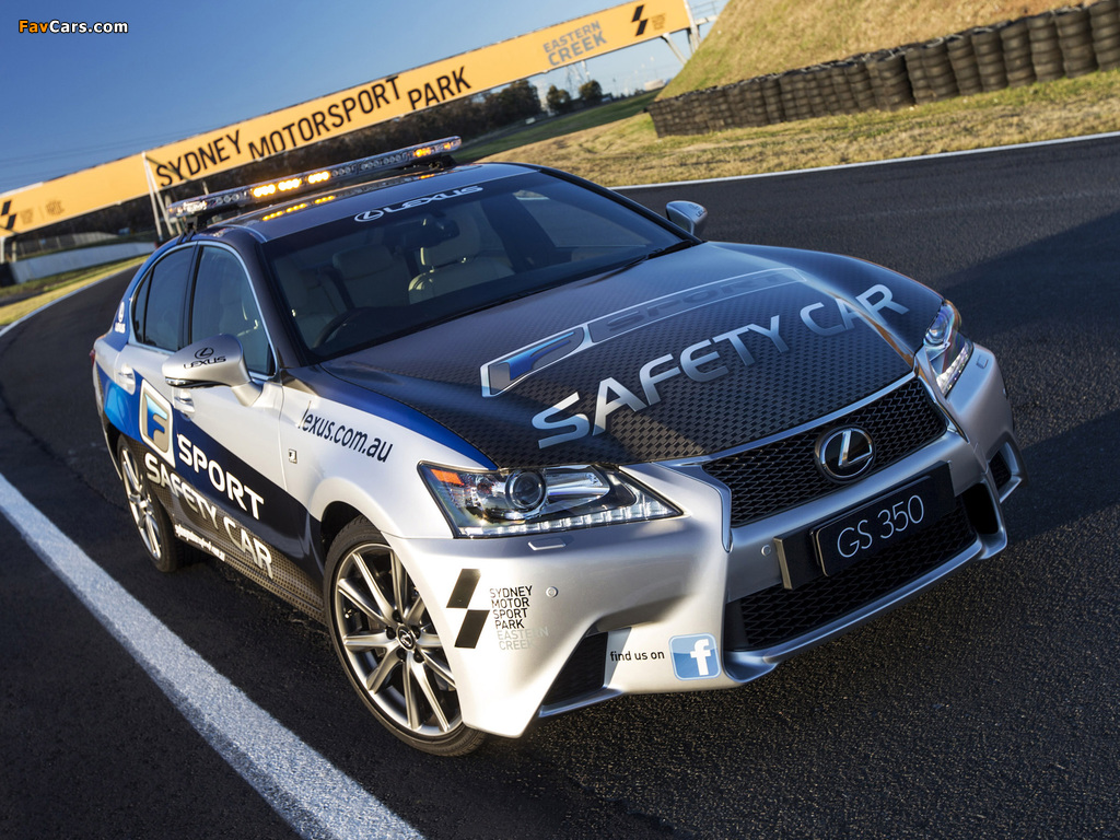 Pictures of Lexus GS 350 F-Sport Safety Car 2012 (1024 x 768)