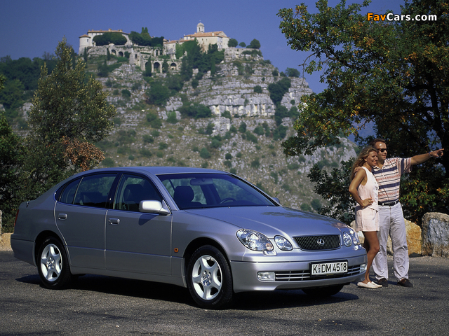 Lexus GS 300 EU-spec 1997–2004 wallpapers (640 x 480)