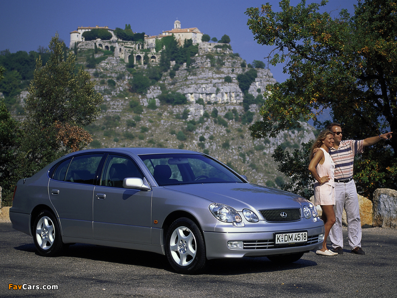 Lexus GS 300 EU-spec 1997–2004 wallpapers (800 x 600)