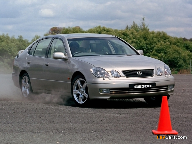 Lexus GS 300 AU-spec 1997–2004 wallpapers (640 x 480)