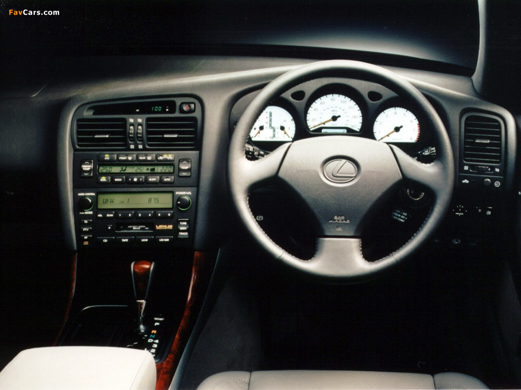 Lexus GS 300 UK-spec 1997–2004 wallpapers (1024 x 768)