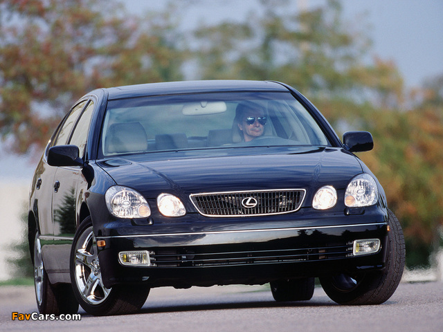 Lexus GS 400 US-spec 1998–2000 wallpapers (640 x 480)