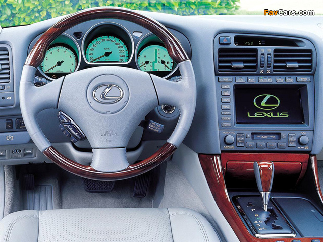 Lexus GS 430 EU-spec 2000–04 wallpapers (640 x 480)