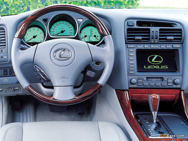 Lexus GS 430 EU-spec 2000–04 wallpapers (800 x 600)