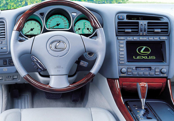 Lexus GS 430 EU-spec 2000–04 wallpapers