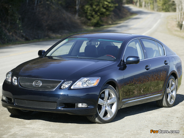 Lexus GS 430 US-spec 2005–08 wallpapers (640 x 480)