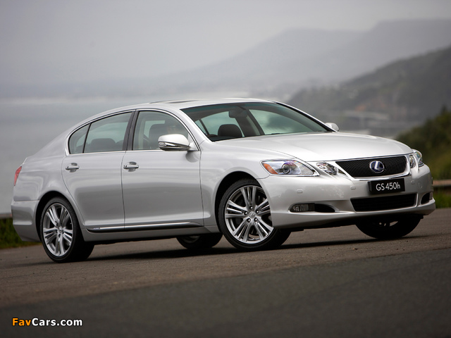 Lexus GS 450h AU-spec 2006–08 wallpapers (640 x 480)