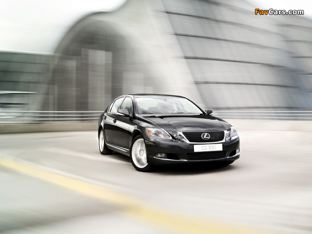 Lexus GS 300 EU-spec 2008–12 wallpapers (640 x 480)