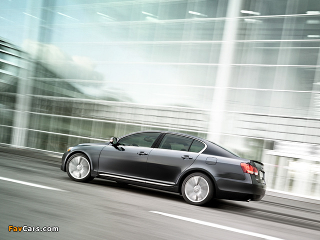 Lexus GS 300 EU-spec 2008–12 wallpapers (640 x 480)