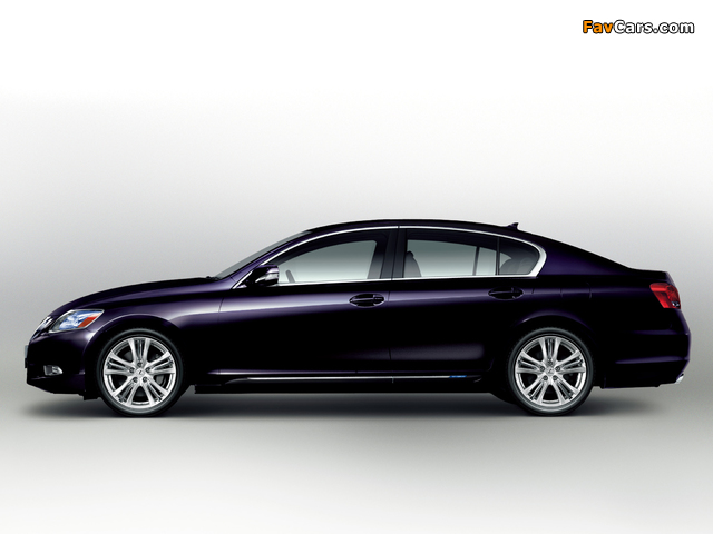 Lexus GS 450h JP-spec 2009–11 wallpapers (640 x 480)