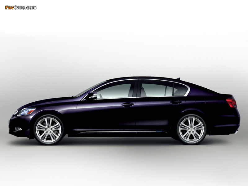 Lexus GS 450h JP-spec 2009–11 wallpapers (800 x 600)