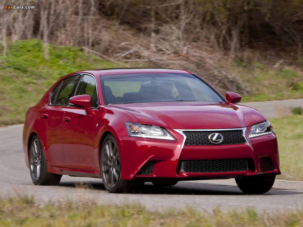 Lexus GS 350 F-Sport 2012 wallpapers (1024 x 768)