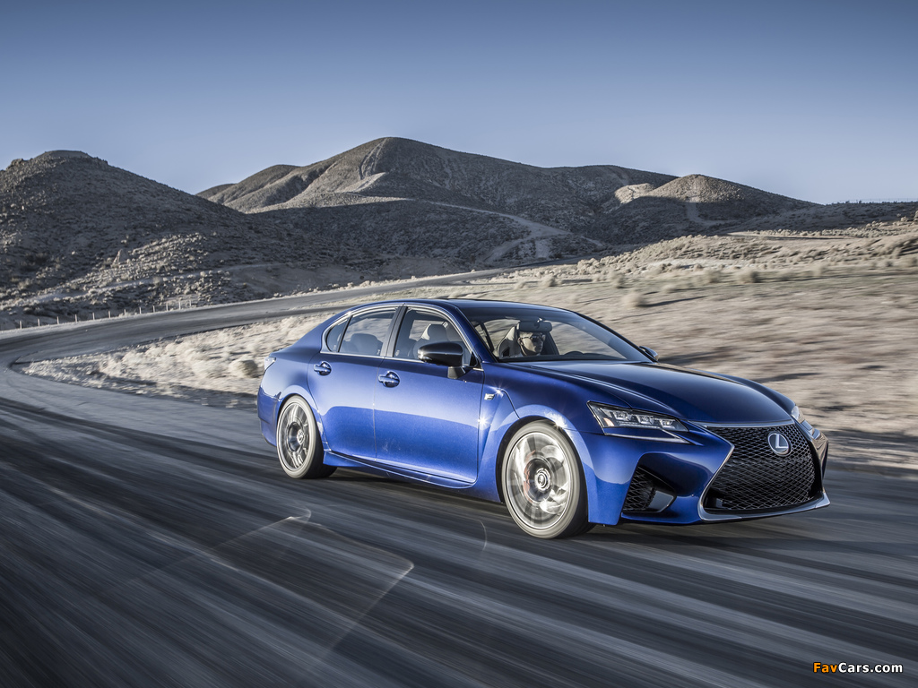 Lexus GS F 2016 wallpapers (1024 x 768)