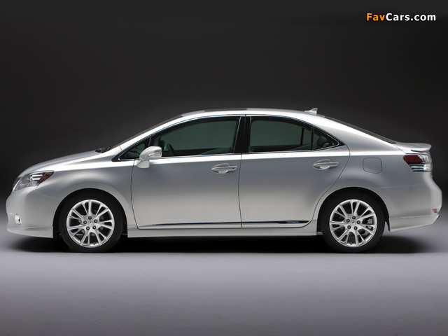 Lexus HS 250h (ANF10) 2009–12 images (640 x 480)