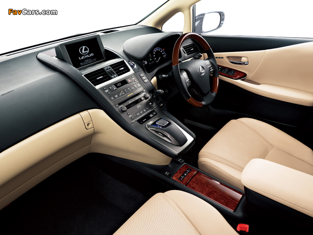 Lexus HS 250h JP-spec (ANF10) 2009–12 photos (640 x 480)