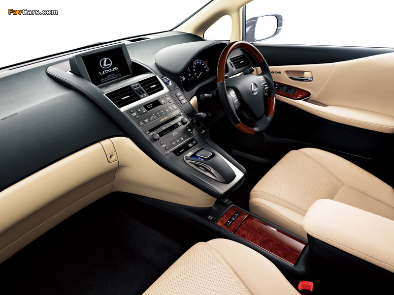 Lexus HS 250h JP-spec (ANF10) 2009–12 photos (800 x 600)