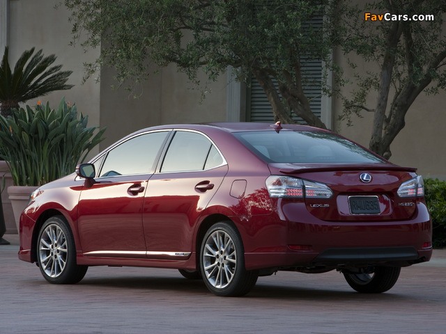 Photos of Lexus HS 250h (ANF10) 2009–12 (640 x 480)