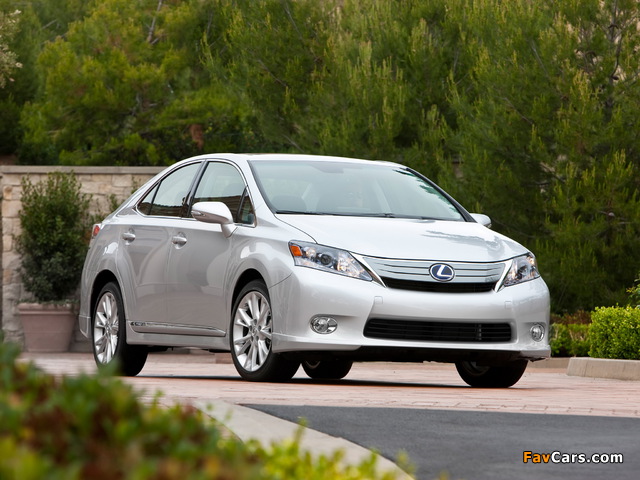 Pictures of Lexus HS 250h (ANF10) 2009–12 (640 x 480)