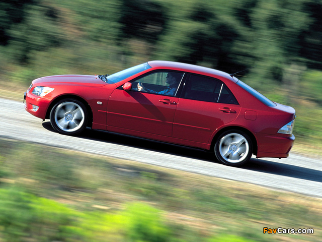 Images of Lexus IS 200 (XE10) 1999–2005 (640 x 480)