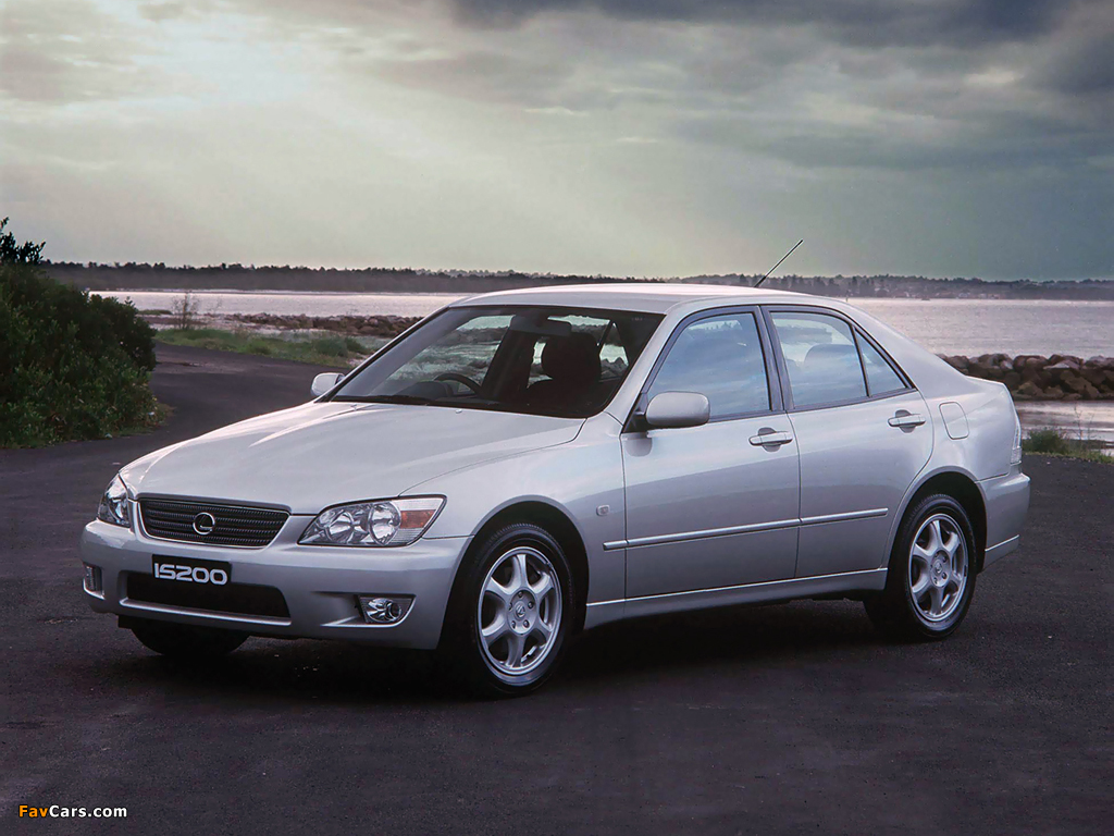 Images of Lexus IS 200 AU-spec (XE10) 1999–2005 (1024 x 768)