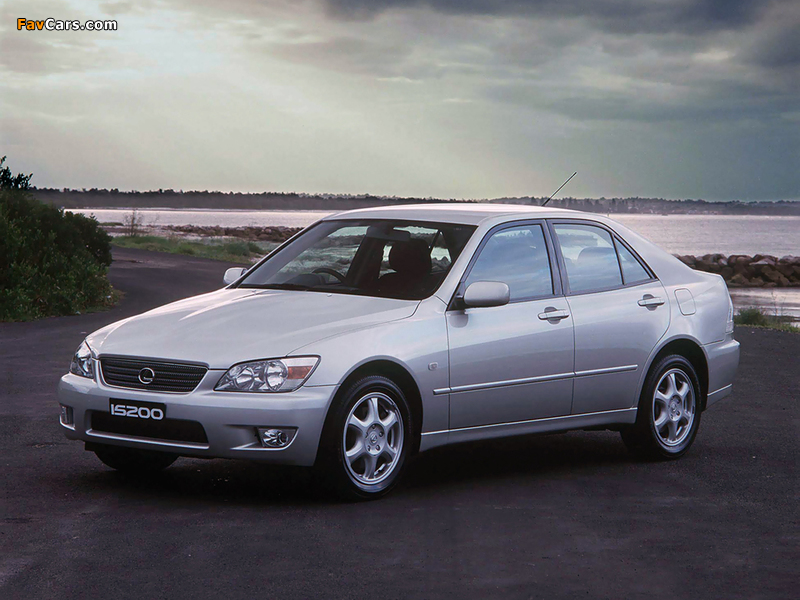 Images of Lexus IS 200 AU-spec (XE10) 1999–2005 (800 x 600)