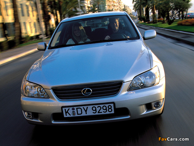 Images of Lexus IS 200 EU-spec (XE10) 1999–2005 (640 x 480)