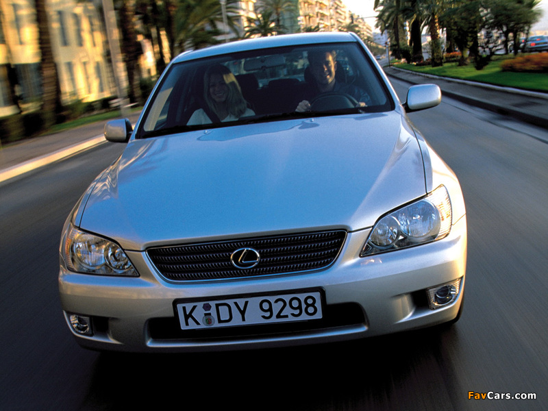 Images of Lexus IS 200 EU-spec (XE10) 1999–2005 (800 x 600)