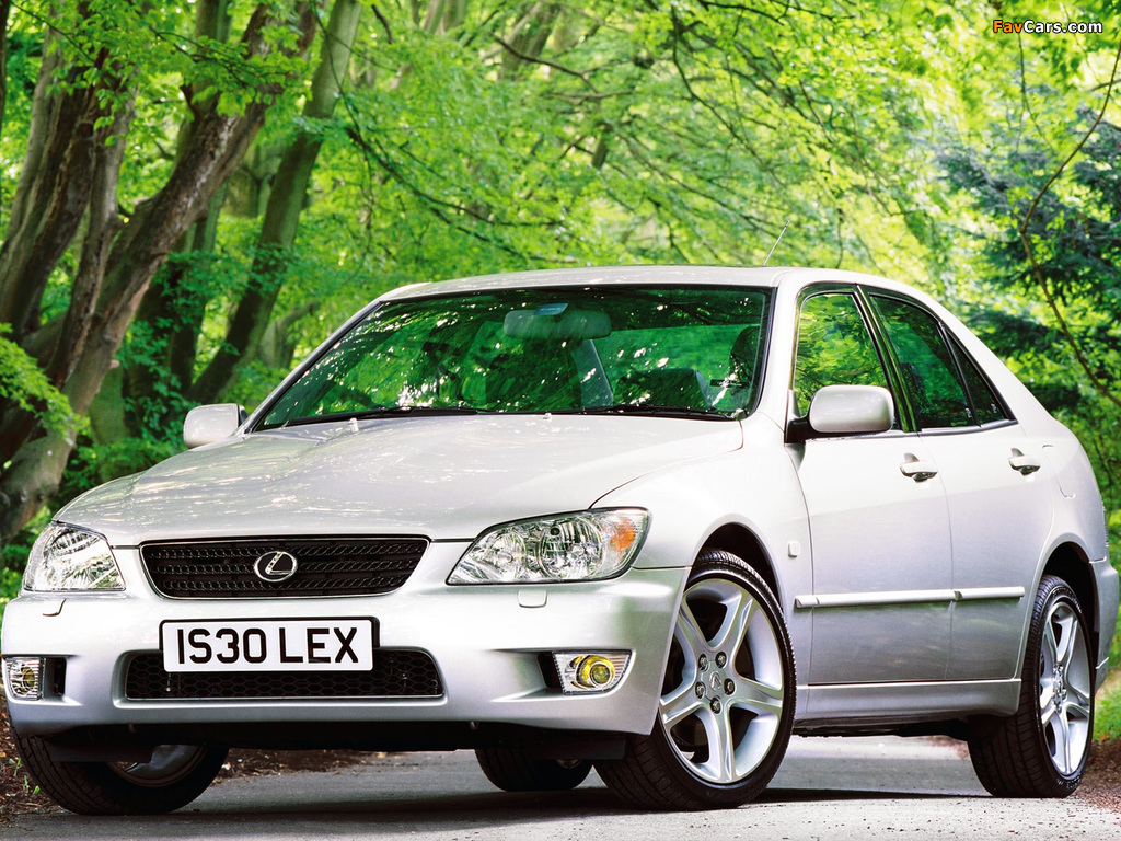 Images of Lexus IS 300 UK-spec (XE10) 2001–05 (1024 x 768)