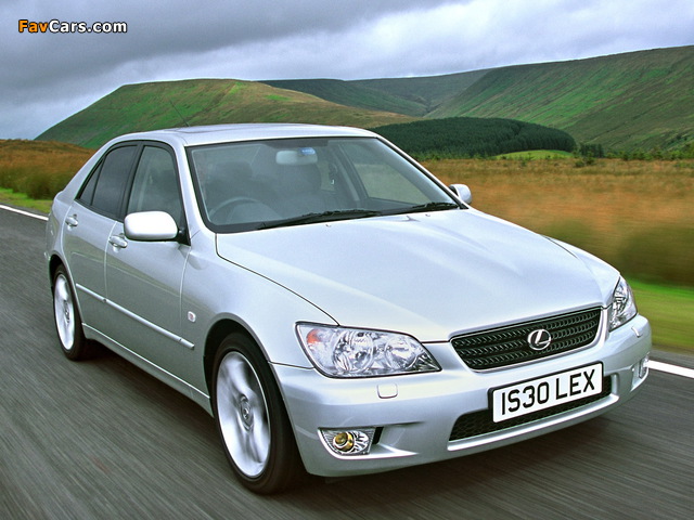 Images of Lexus IS 300 UK-spec (XE10) 2001–05 (640 x 480)