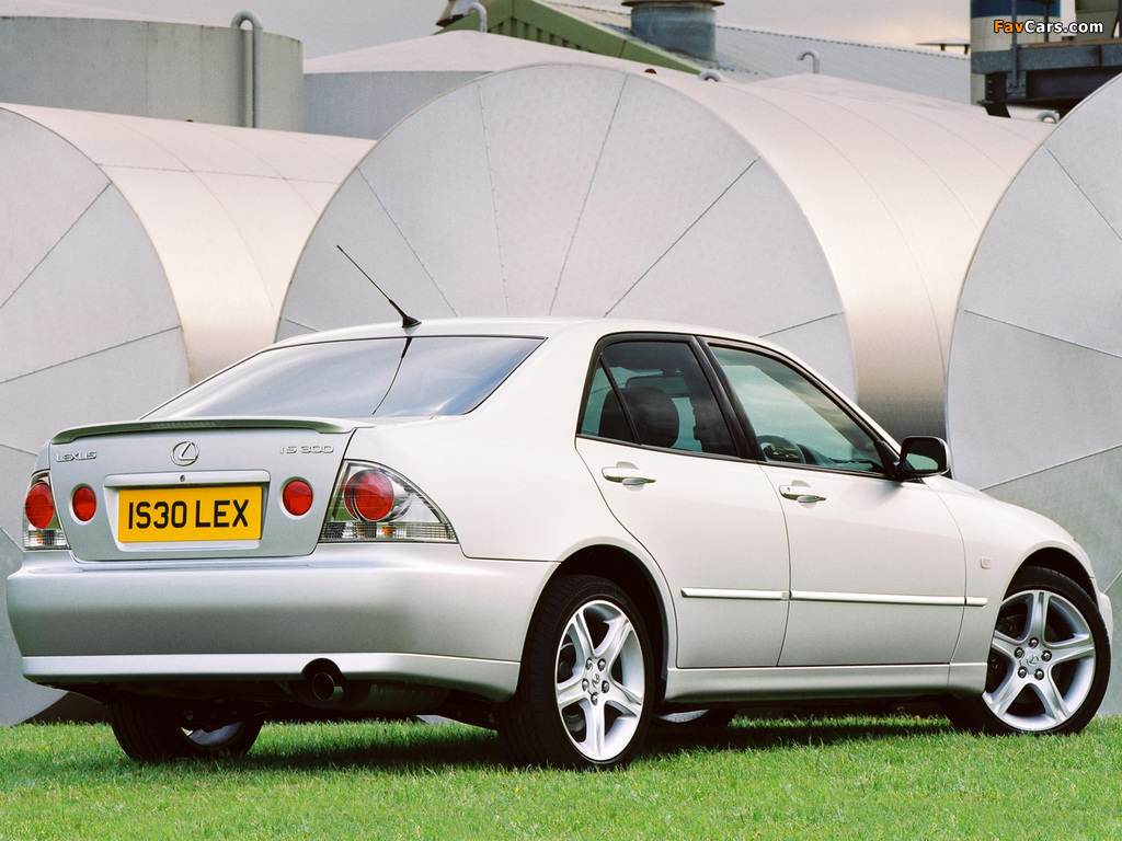 Images of Lexus IS 300 UK-spec (XE10) 2001–05 (1024 x 768)