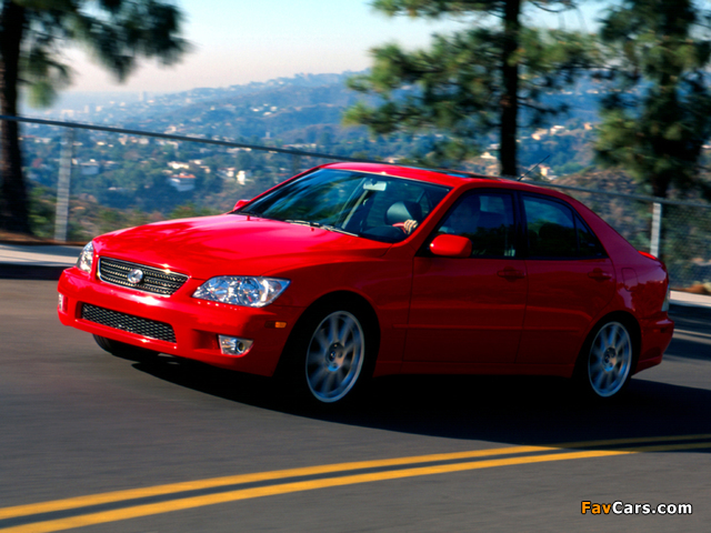 Images of Lexus IS 300 Sport (XE10) 2003–05 (640 x 480)