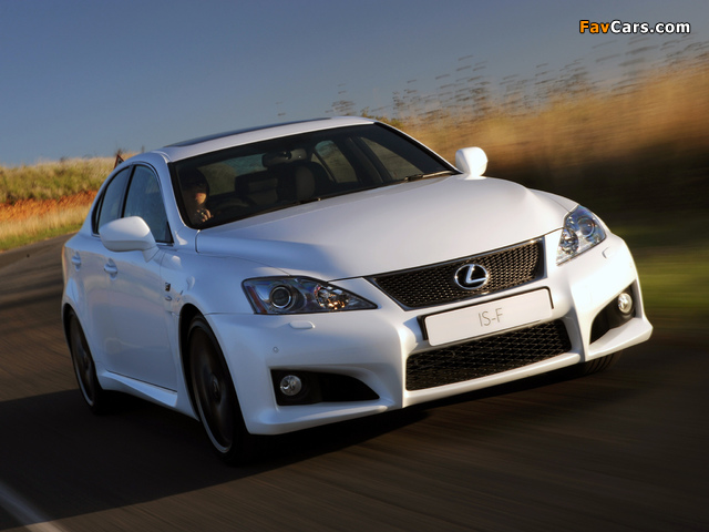 Images of Lexus IS F ZA-spec (XE20) 2008–10 (640 x 480)