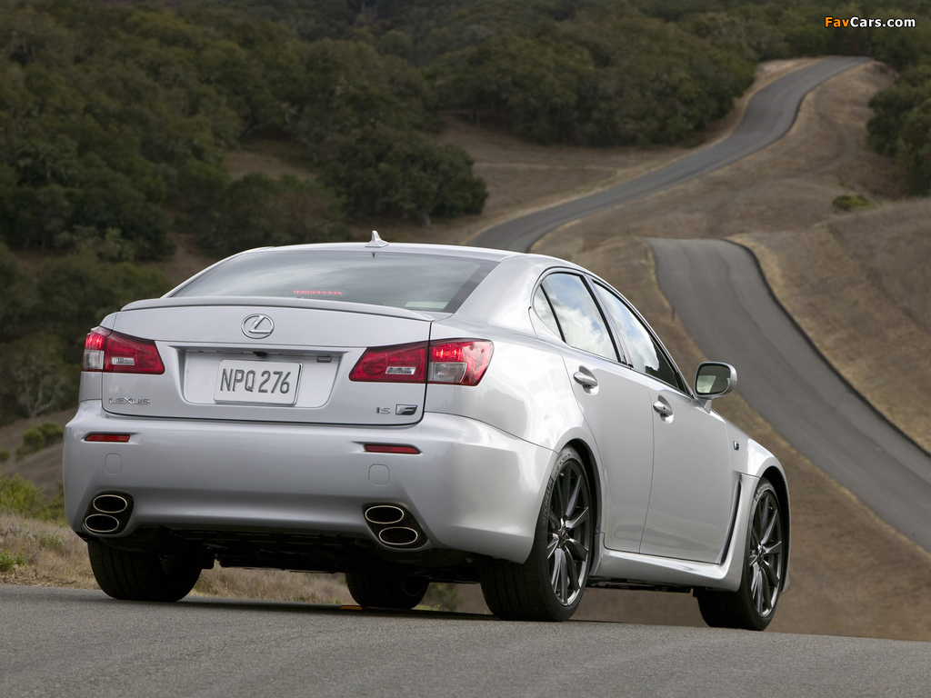 Images of Lexus IS F (XE20) 2008–10 (1024 x 768)