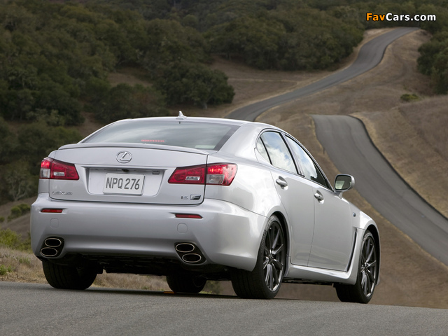 Images of Lexus IS F (XE20) 2008–10 (640 x 480)